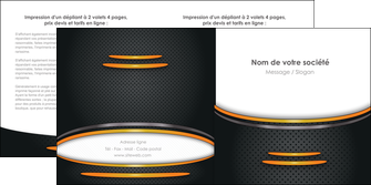 maquette en ligne a personnaliser depliant 2 volets  4 pages  texture contexture structure MIF49942