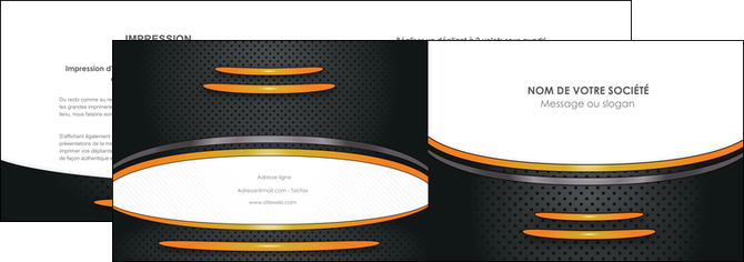 faire modele a imprimer depliant 2 volets  4 pages  texture contexture structure MIDBE49954