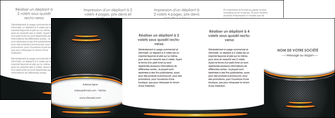 personnaliser modele de depliant 4 volets  8 pages  texture contexture structure MIF49976