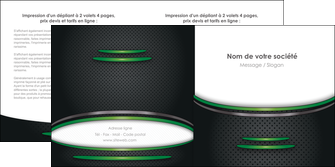 faire depliant 2 volets  4 pages  texture contexture structure MLIGCH49994