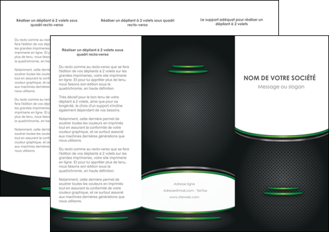 realiser depliant 3 volets  6 pages  texture contexture structure MFLUOO49998
