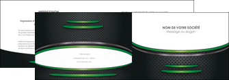 faire modele a imprimer depliant 2 volets  4 pages  texture contexture structure MLIGCH50006