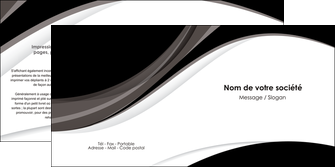 imprimerie depliant 2 volets  4 pages  texture contexture structure MIF50108