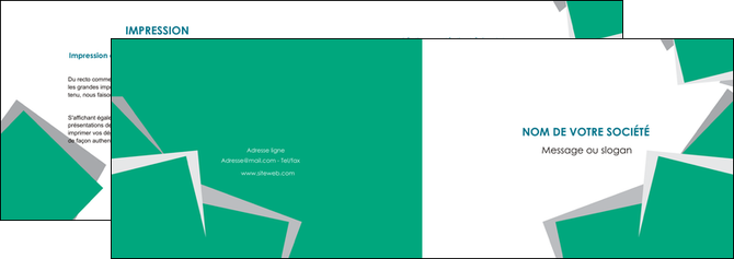 realiser depliant 2 volets  4 pages  texture contexture structure MLGI50226