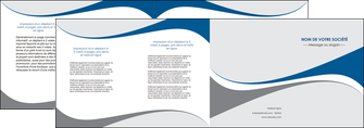 realiser depliant 4 volets  8 pages  texture contexture structure MFLUOO50504
