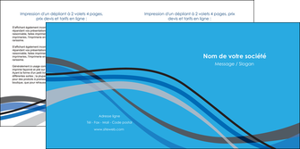 faire modele a imprimer depliant 2 volets  4 pages  texture contexture structure MIFBE50536
