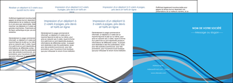 faire depliant 4 volets  8 pages  texture contexture structure MIFBE50570