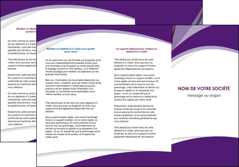 personnaliser modele de depliant 3 volets  6 pages  texture contexture structure MLGI50758