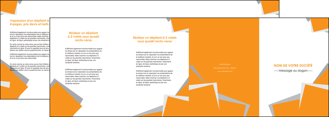 faire modele a imprimer depliant 4 volets  8 pages  texture contexture structure MLGI50864
