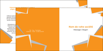 personnaliser modele de depliant 2 volets  4 pages  texture contexture structure MLGI50876
