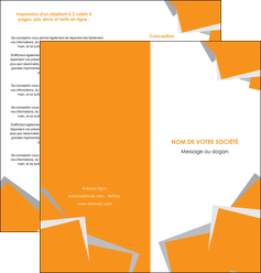modele depliant 2 volets  4 pages  texture contexture structure MLGI50878