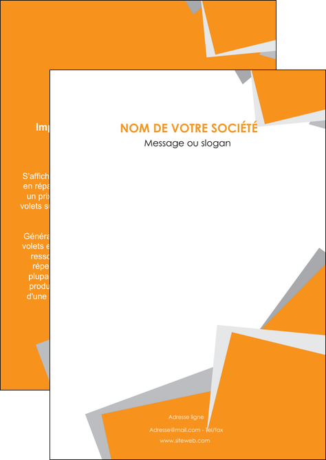 personnaliser modele de flyers texture contexture structure MLGI50904