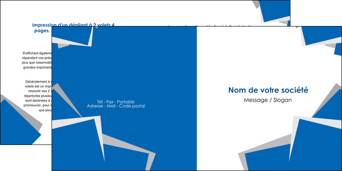 creation graphique en ligne depliant 2 volets  4 pages  texture contexture structure MFLUOO50928