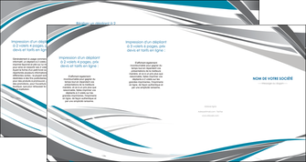 realiser depliant 4 volets  8 pages  texture contexture structure MLIGCH50964
