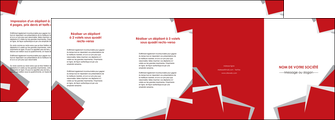 modele depliant 4 volets  8 pages  texture contexture structure MLIGCH51018