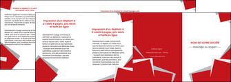 cree depliant 4 volets  8 pages  texture contexture structure MLIGCH51064