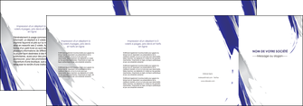 modele depliant 4 volets  8 pages  texture contexture structure MIF51456