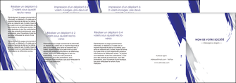 personnaliser modele de depliant 4 volets  8 pages  texture contexture structure MIF51462