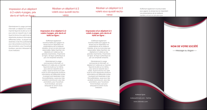 realiser depliant 4 volets  8 pages  texture contexture structure MFLUOO51482