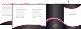 modele depliant 4 volets  8 pages  texture contexture structure MFLUOO51484