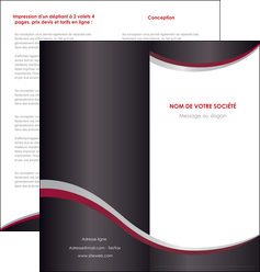 realiser depliant 2 volets  4 pages  texture contexture structure MFLUOO51498