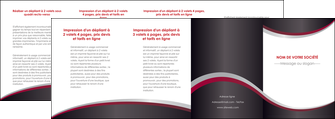 creer modele en ligne depliant 4 volets  8 pages  texture contexture structure MFLUOO51530