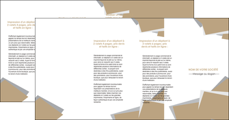 personnaliser modele de depliant 4 volets  8 pages  texture contexture structure MLIG51582