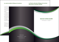 imprimerie depliant 2 volets  4 pages  texture contexture structure MLIGCH51652
