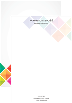 creation graphique en ligne affiche arc en ciel cube colore MFLUOO51702
