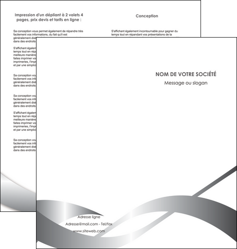 personnaliser modele de depliant 2 volets  4 pages  texture contexture structure MIDBE52210