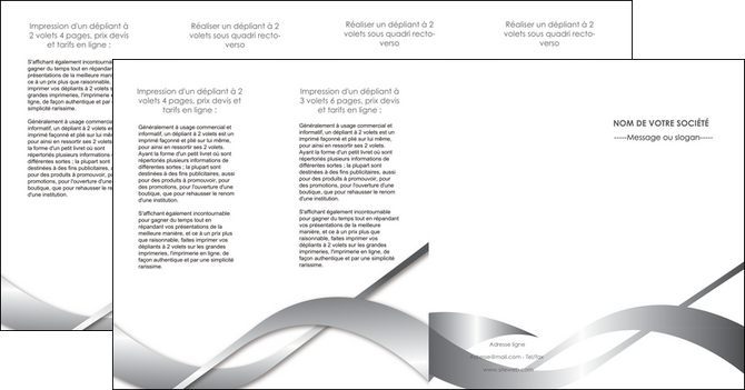 faire modele a imprimer depliant 4 volets  8 pages  texture contexture structure MFLUOO52242