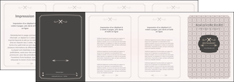 personnaliser modele de depliant 4 volets  8 pages  bar et cafe et pub restaurant restauration restaurateur MIDLU52664