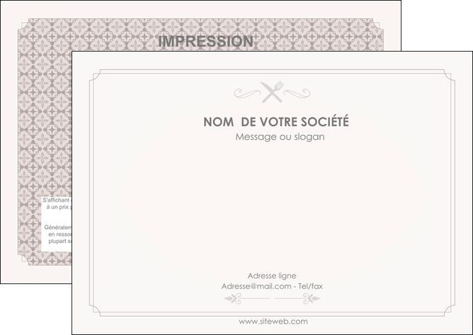 modele en ligne flyers bar et cafe et pub restaurant restauration restaurateur MIDLU52678