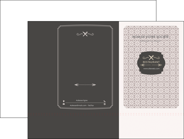 exemple pochette a rabat bar et cafe et pub restaurant restauration restaurateur MIDLU52692