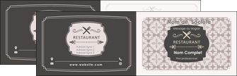 imprimerie carte de visite bar et cafe et pub restaurant restauration restaurateur MIDLU52698