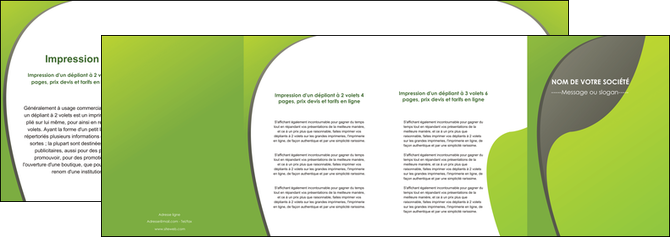 imprimerie depliant 4 volets  8 pages  texture contexture structure MFLUOO52924