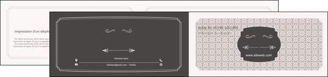 imprimerie depliant 2 volets  4 pages  texture contexture fond MIFCH52982