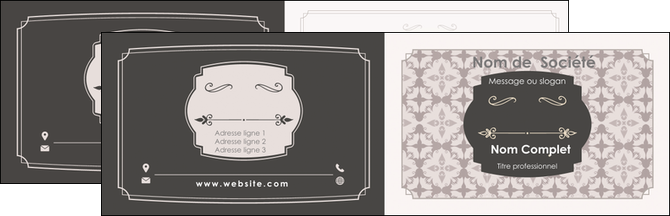 realiser carte de visite texture contexture fond MIFCH53010