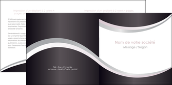 faire modele a imprimer depliant 2 volets  4 pages  texture contexture design MLIGCH53308