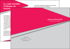 cree depliant 2 volets  4 pages  texture contexture structure MLIGCH53410