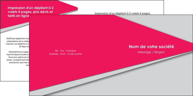 imprimer depliant 2 volets  4 pages  texture contexture structure MLGI53418
