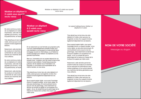 creation graphique en ligne depliant 3 volets  6 pages  texture contexture structure MLGI53422
