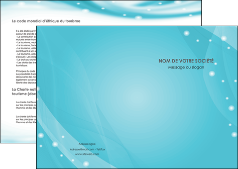 realiser depliant 2 volets  4 pages  texture contexture structure MFLUOO53564