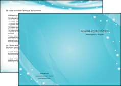 realiser depliant 2 volets  4 pages  texture contexture structure MFLUOO53564