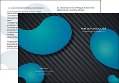 creer modele en ligne depliant 2 volets  4 pages  texture contexture structure MIFLU53702