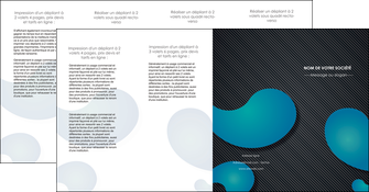 imprimerie depliant 4 volets  8 pages  texture contexture structure MIFLU53710
