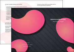 faire depliant 2 volets  4 pages  texture contexture structure MLGI53758