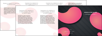 exemple depliant 4 volets  8 pages  texture contexture structure MLGI53766