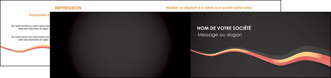 creer modele en ligne depliant 2 volets  4 pages  texture contexture structure MIDBE53806