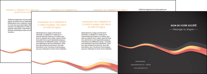 exemple depliant 4 volets  8 pages  texture contexture structure MIDBE53818